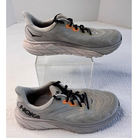 Hoka One One Other - Hoka One One Arahi 6 Mens Running Shoes SZ 10D Gray Orange Lightweight Everyday